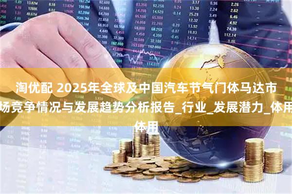 淘优配 2025年全球及中国汽车节气门体马达市场竞争情况与发展趋势分析报告_行业_发展潜力_体用