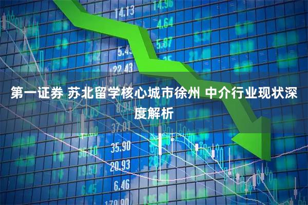 第一证券 苏北留学核心城市徐州 中介行业现状深度解析